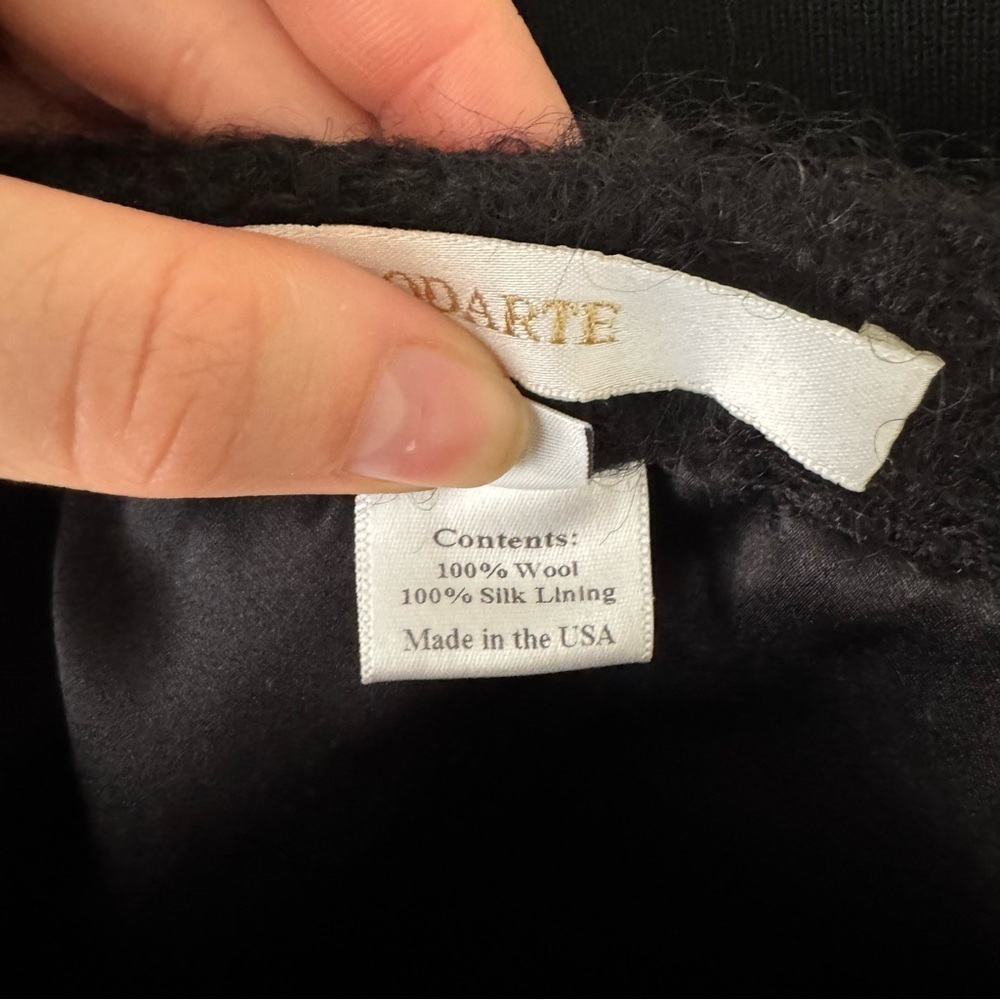 RODARTE Black Wool Pencil Skirt - Picture 7 of 8